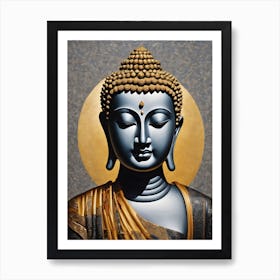 Buddha 3 Art Print