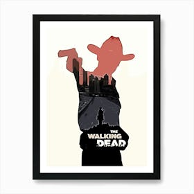 the Walking Dead Art Print