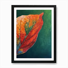 Autumn Leaf 2 Art Print