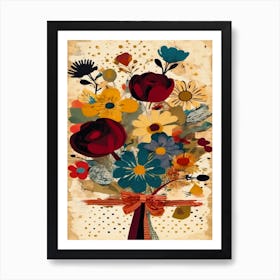 Bouquet Of Flowers 4 Art Print