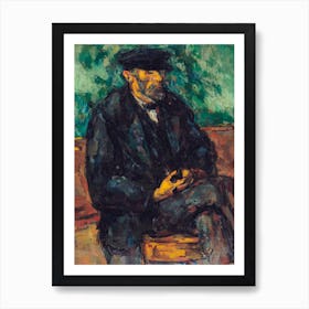 The Gardener Vallier (1906), Paul Cézanne Art Print