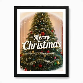 Merry Christmas Art Print