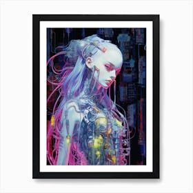 Cybernetic Girlfriend Art Print