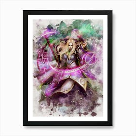 Aegwynn World Of Warcraft 2 Art Print