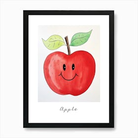 Friendly Kids Apple 2 Poster Art Print