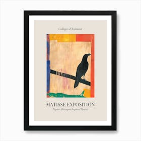 Hawk 2 Matisse Inspired Exposition Animals Poster Art Print