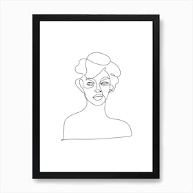 Sassy Line Art Print