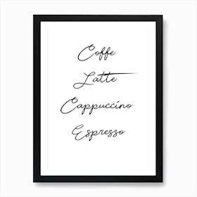 Coffee Poster