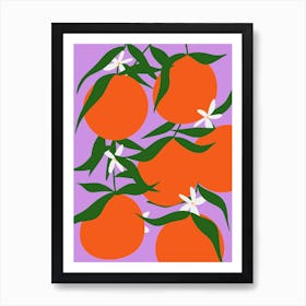 Oranges Art Print