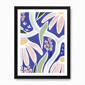 The Blue Meadow Art Print