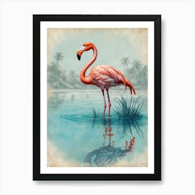 Flamingo 16 Art Print