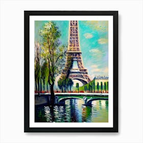 Eiffel Tower Art Print