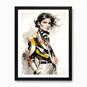 Fashion Illustration 4 Art Print