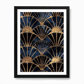 Deco Wallpaper 1 Art Print