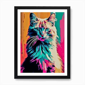 Eclectic Cat Art Print