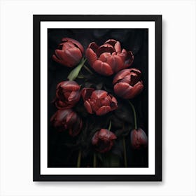 Red Tulips 1 Art Print