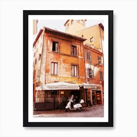 Hostaria In Rome, Italy Art Print