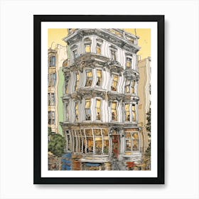 San Francisco Cityscape 1 Art Print