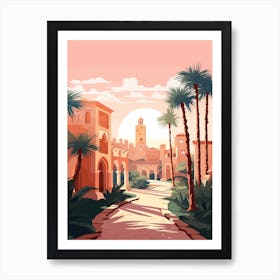 Marrakesh - Sunset Art Print