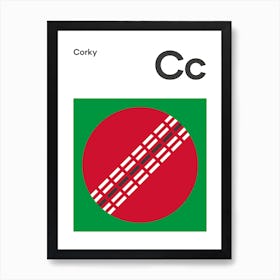 Cricket Corky Art Print