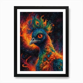 Peacock 11 Art Print