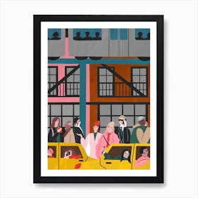 New York Scene Art Print