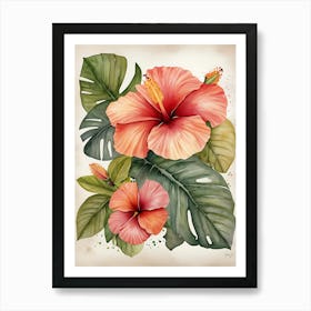 Hibiscus Art Print