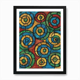 Spirals 3 Art Print