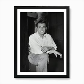 American Actor Rock Hudson Art Print