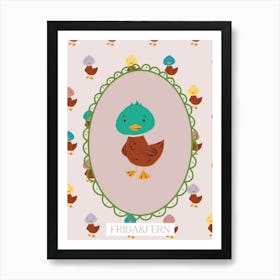 Little Duckling Art Print