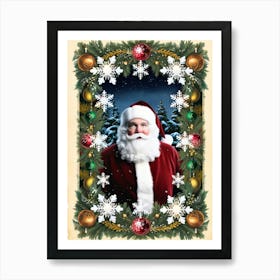 Santa Claus 1 Art Print