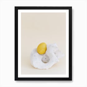 Egg On A Shell Art Print