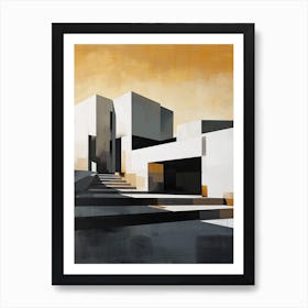 Modern Architecture Minimalist 6 Art Print