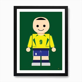 Toy Ronaldo Art Print