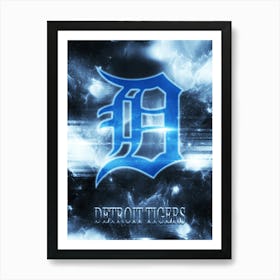 Detroit Tigers 1 Art Print