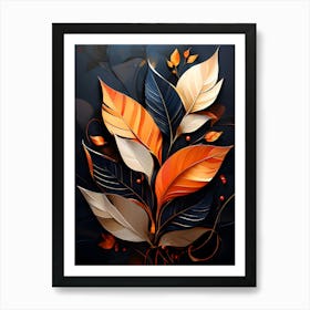 Autumn Leaves 78 Art Print