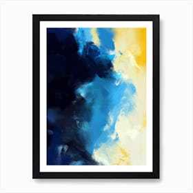 A Letter To Blue Art Print