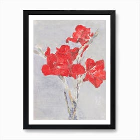 Red Gladioli (1906), Piet Mondrian Art Print