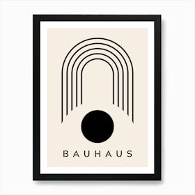 Bauhaus Logo 3 Art Print