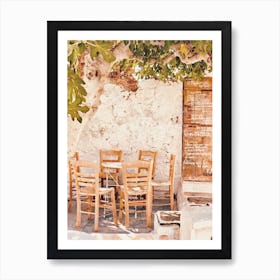 Cafe Afternoon Art Print