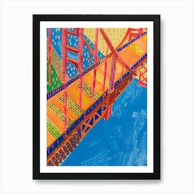 Golden Gate Bridge 19 Art Print