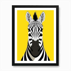 Zebra 15 Art Print