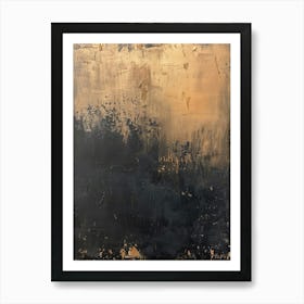 'Black And Gold' 4 Art Print