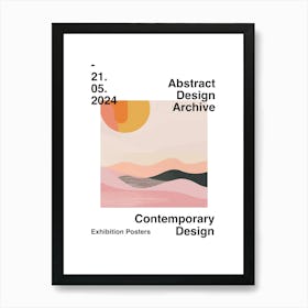 Abstract Design Archive Poster 46 Art Print