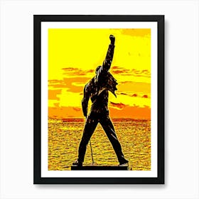 Freddie Mercury queen 5 Art Print