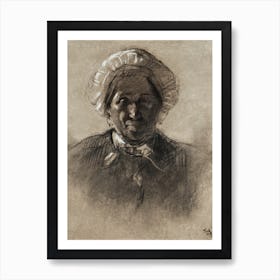 Old Woman (1882), Henri de Toulouse-Lautrec Art Print