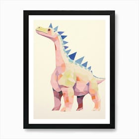 Nursery Dinosaur Art Styracosaurus 2 Art Print