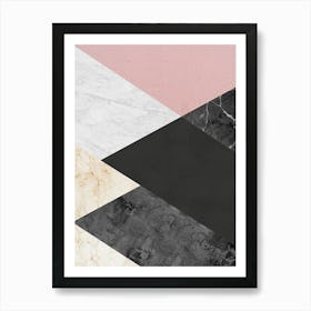 Texture geometry 14 Art Print