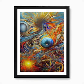 Fractal Fantasia Art Print