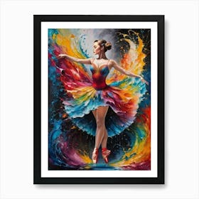 Ballerina 2 Art Print